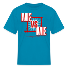 Load image into Gallery viewer, Me vs Me Kids&#39; T-Shirt (Red) - turquoise
