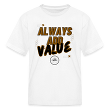 Load image into Gallery viewer, Always Add Kids&#39; T-Shirt - white
