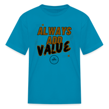 Load image into Gallery viewer, Always Add Kids&#39; T-Shirt - turquoise
