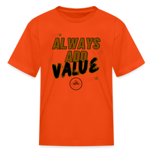 Load image into Gallery viewer, Always Add Kids&#39; T-Shirt - orange
