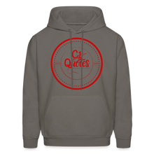 Load image into Gallery viewer, Never Apologize Hoodie (Red) - asphalt gray
