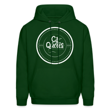 Load image into Gallery viewer, Never Apologize Hoodie (White) - forest green
