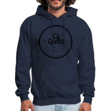 Load image into Gallery viewer, Never Doubt Hoodie (Black Print) - navy
