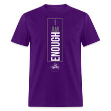 Load image into Gallery viewer, I Am Enough Unisex Classic T-Shirt - purple
