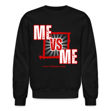 Load image into Gallery viewer, Me Vs Me Sweatshirt (Red) - black

