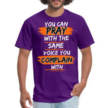 Load image into Gallery viewer, You Can Pray Unisex Classic T-Shirt (Black) - purple
