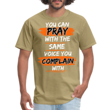 Load image into Gallery viewer, You Can Pray Unisex Classic T-Shirt (Black) - khaki
