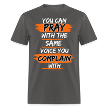 Load image into Gallery viewer, You Can Pray Unisex Classic T-Shirt (Black) - charcoal

