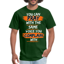Load image into Gallery viewer, You Can Pray Unisex Classic T-Shirt (Black) - forest green
