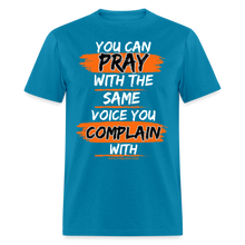 Load image into Gallery viewer, You Can Pray Unisex Classic T-Shirt (Black) - turquoise
