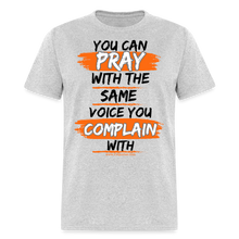 Load image into Gallery viewer, You Can Pray Unisex Classic T-Shirt (White) - heather gray
