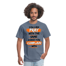 Load image into Gallery viewer, You Can Pray Unisex Classic T-Shirt (White) - denim
