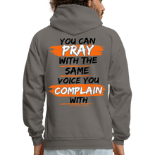 Load image into Gallery viewer, You Can Pray Hoodie (White) - asphalt gray
