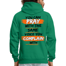 Load image into Gallery viewer, You Can Pray Hoodie (White) - kelly green

