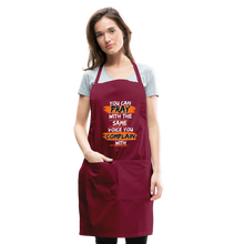 Load image into Gallery viewer, You Can Pray Adjustable Apron (Black) - burgundy
