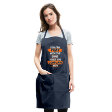Load image into Gallery viewer, You Can Pray Adjustable Apron (Black) - navy
