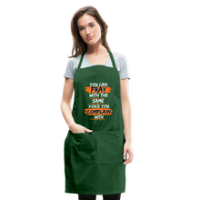 Load image into Gallery viewer, You Can Pray Adjustable Apron (Black) - forest green
