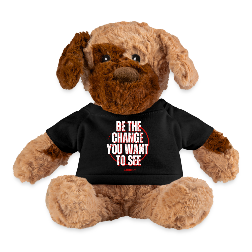 Be The Change Doggie - black