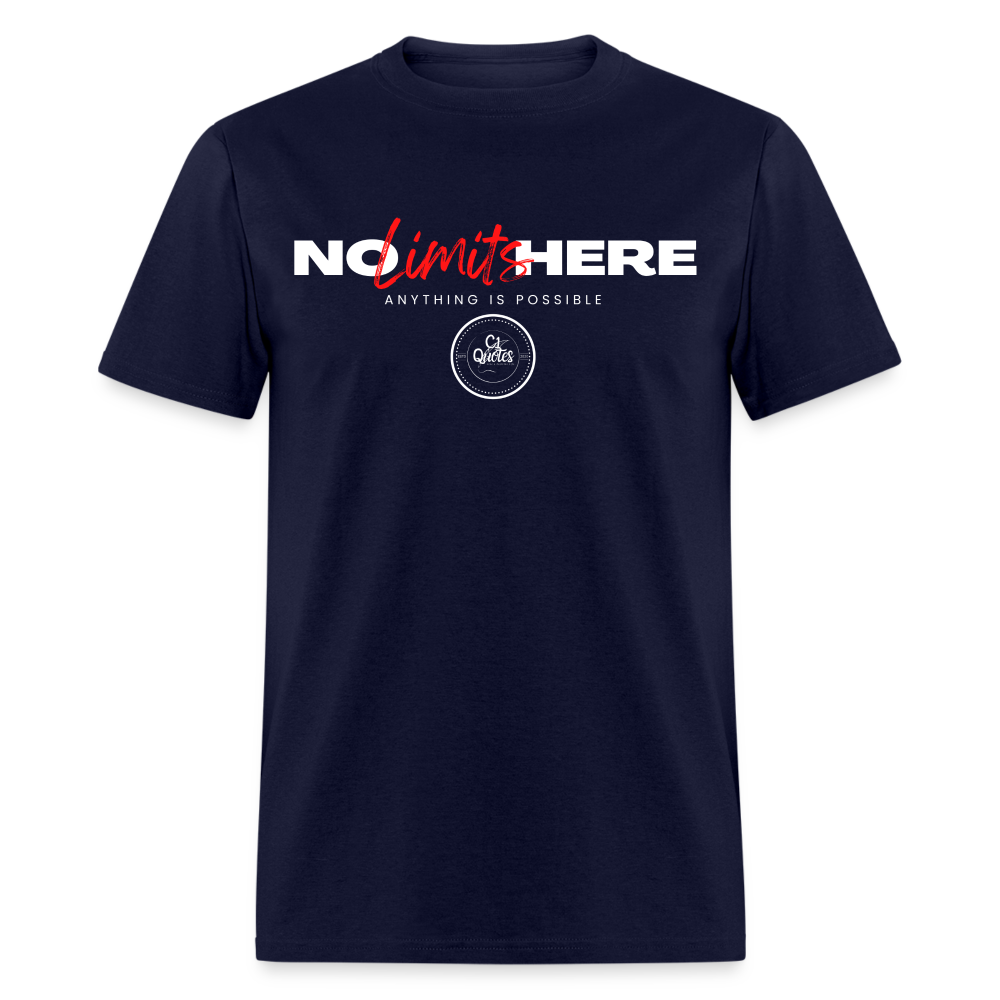 No Limits Unisex Classic T-Shirt - navy
