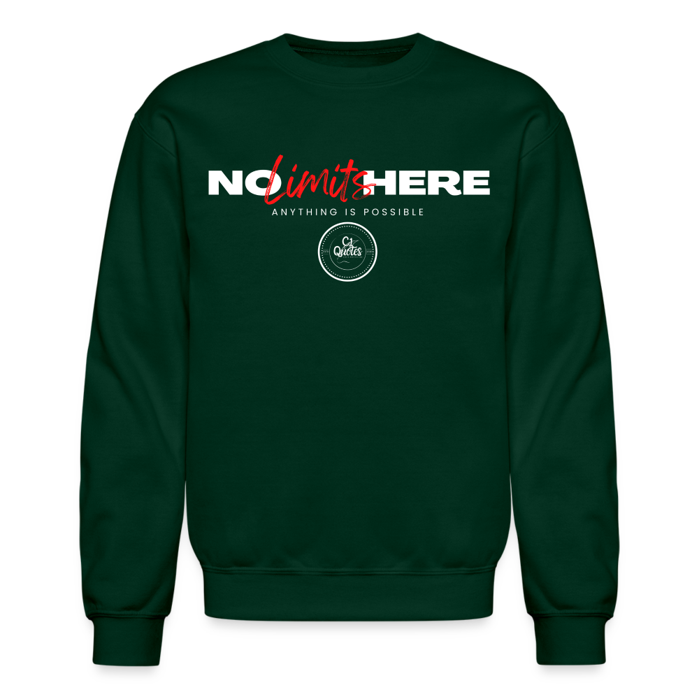 No Limits Sweatshirt - forest green