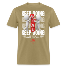 Load image into Gallery viewer, Keep Going Unisex Classic T-Shirt - khaki

