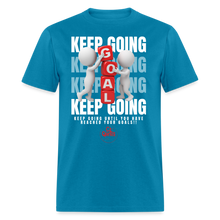 Load image into Gallery viewer, Keep Going Unisex Classic T-Shirt - turquoise
