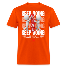 Load image into Gallery viewer, Keep Going Unisex Classic T-Shirt - orange

