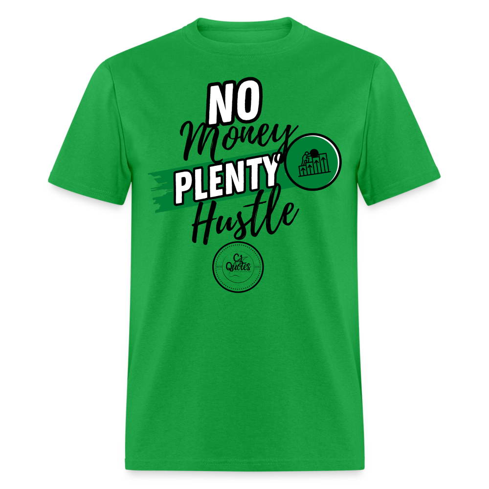 No Money Unisex Classic T-Shirt - bright green