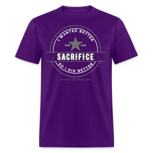 Load image into Gallery viewer, Sacrifice Unisex Classic T-Shirt - purple
