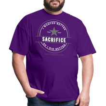 Load image into Gallery viewer, Sacrifice Unisex Classic T-Shirt - purple
