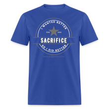Load image into Gallery viewer, Sacrifice Unisex Classic T-Shirt - royal blue
