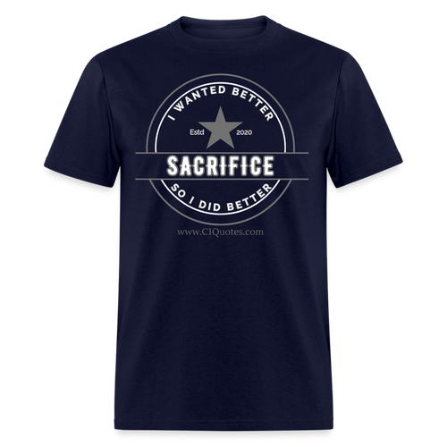 Sacrifice Unisex Classic T-Shirt - navy