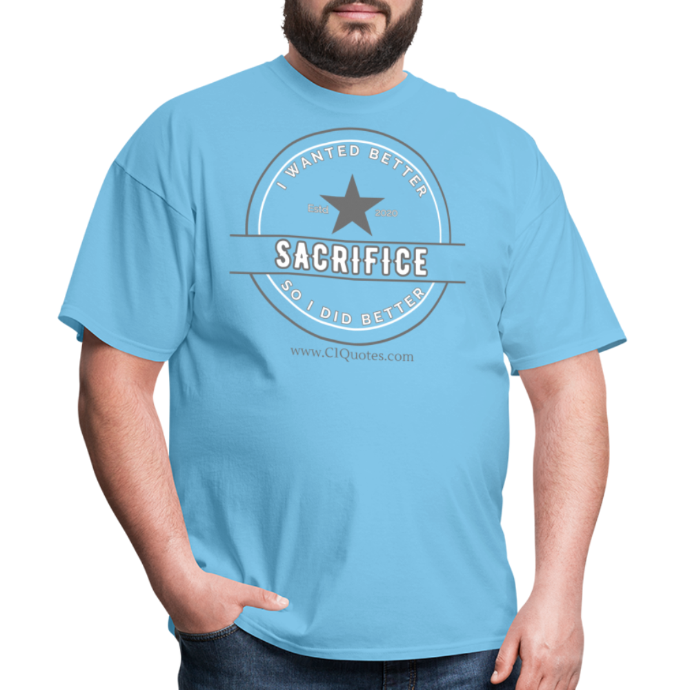 Sacrifice Unisex Classic T-Shirt - aquatic blue