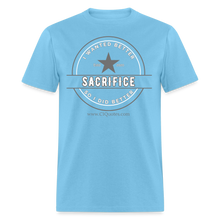 Load image into Gallery viewer, Sacrifice Unisex Classic T-Shirt - aquatic blue
