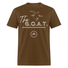 Load image into Gallery viewer, GOAT Unisex Classic T-Shirt - brown
