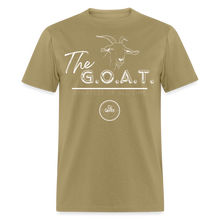 Load image into Gallery viewer, GOAT Unisex Classic T-Shirt - khaki
