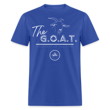 Load image into Gallery viewer, GOAT Unisex Classic T-Shirt - royal blue
