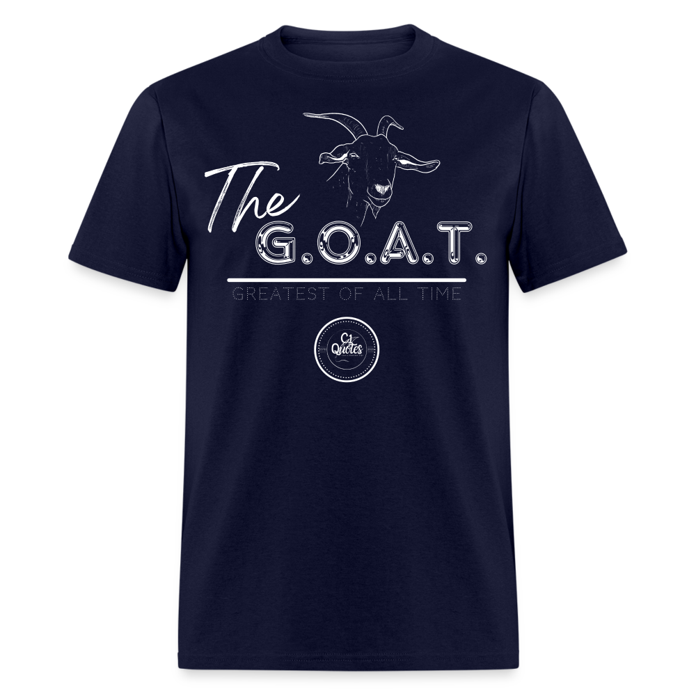 GOAT Unisex Classic T-Shirt - navy