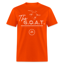 Load image into Gallery viewer, GOAT Unisex Classic T-Shirt - orange
