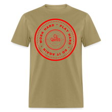 Load image into Gallery viewer, Work Hard Unisex Classic T-Shirt - khaki
