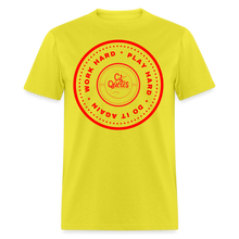 Load image into Gallery viewer, Work Hard Unisex Classic T-Shirt - yellow
