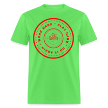 Load image into Gallery viewer, Work Hard Unisex Classic T-Shirt - kiwi
