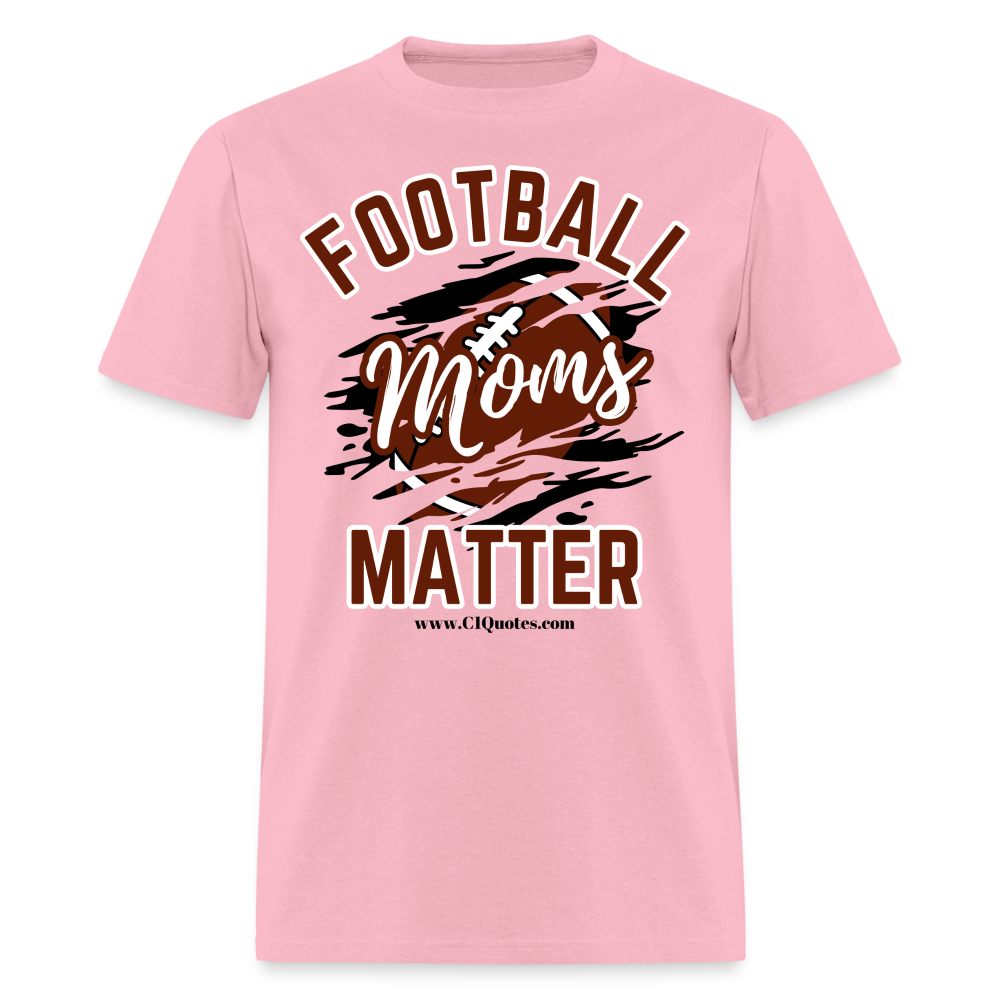 Football Moms Unisex Classic T-Shirt - pink