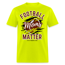 Load image into Gallery viewer, Football Moms Unisex Classic T-Shirt - safety green
