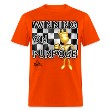 Load image into Gallery viewer, Winning Unisex Classic T-Shirt (Blue Outline) - orange
