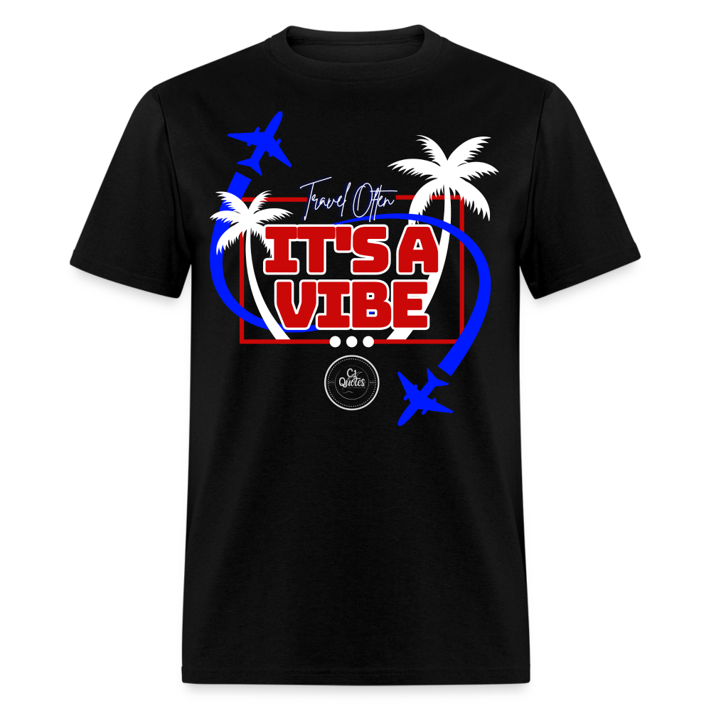Travel Often Unisex Classic T-Shirt - black