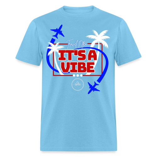 Travel Often Unisex Classic T-Shirt - aquatic blue