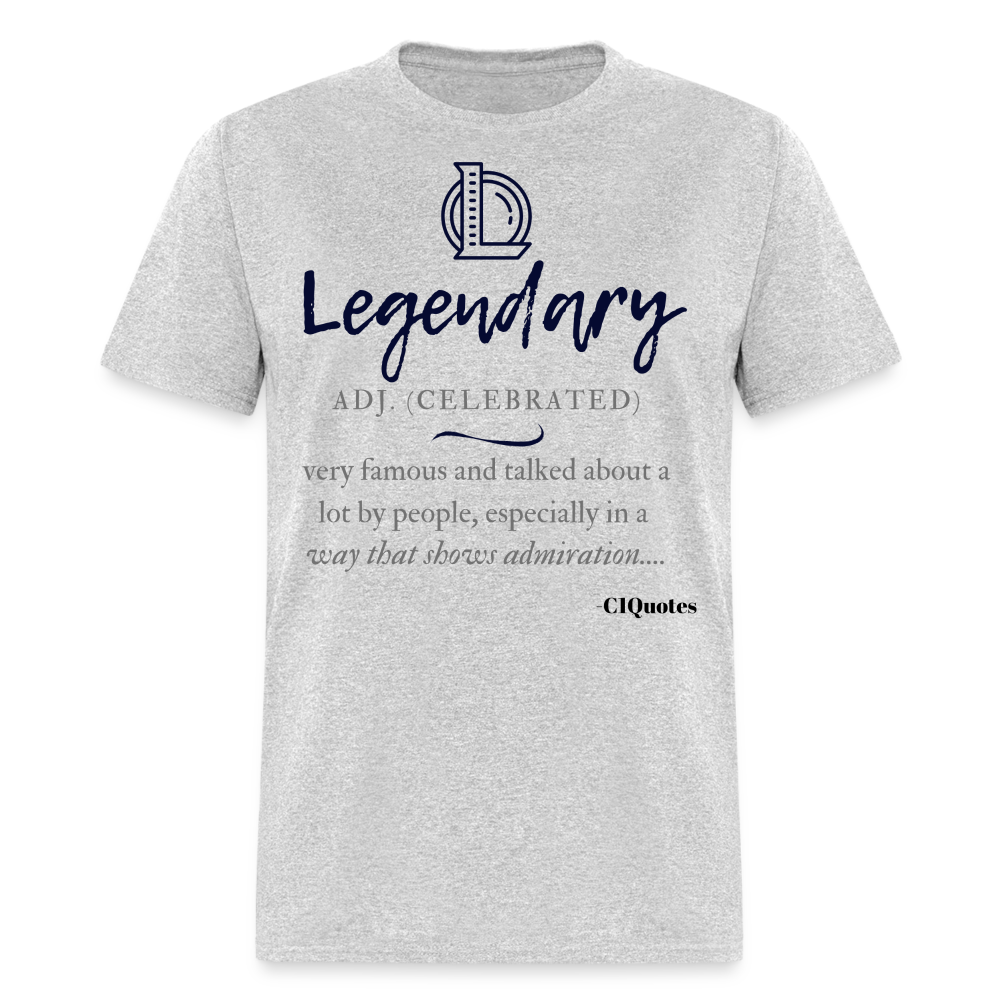 Legendary Unisex Classic T-Shirt - heather gray