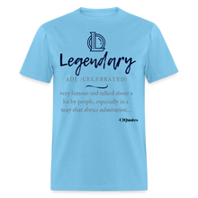 Load image into Gallery viewer, Legendary Unisex Classic T-Shirt - aquatic blue
