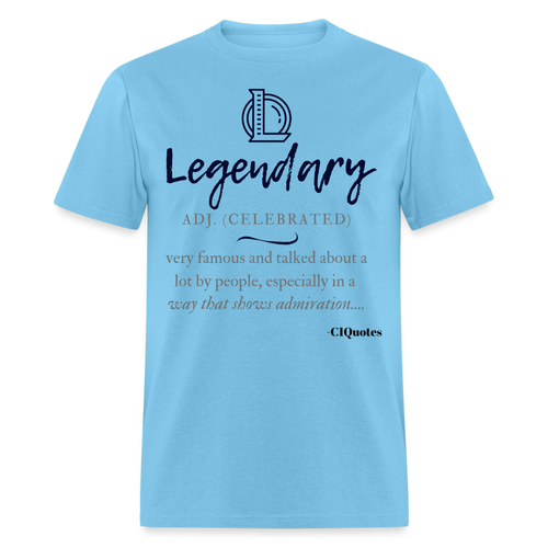 Legendary Unisex Classic T-Shirt - aquatic blue